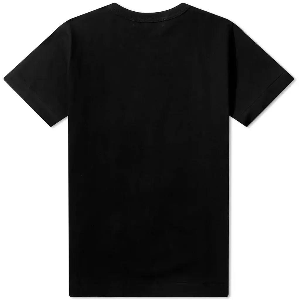 Black Double Hearts T-Shirt