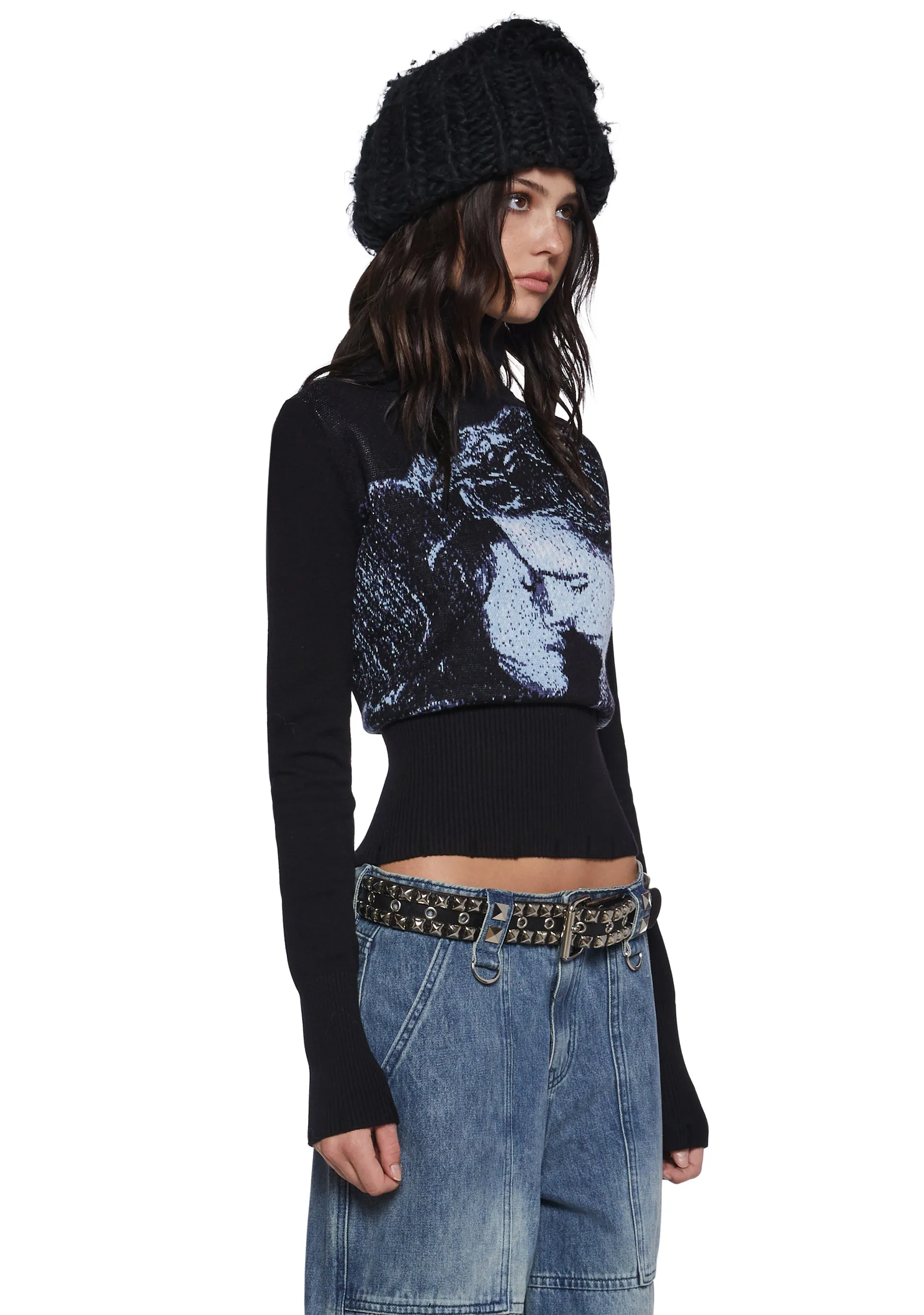 First Kiss Turtleneck Sweater