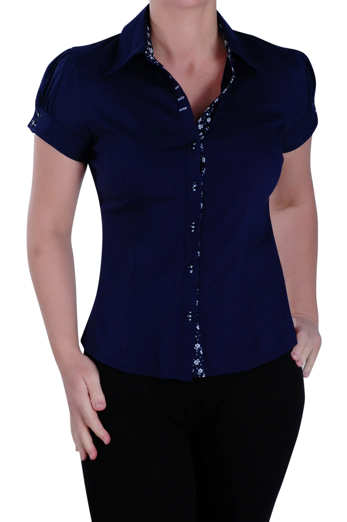 Gina Office Short Sleeve Shirt