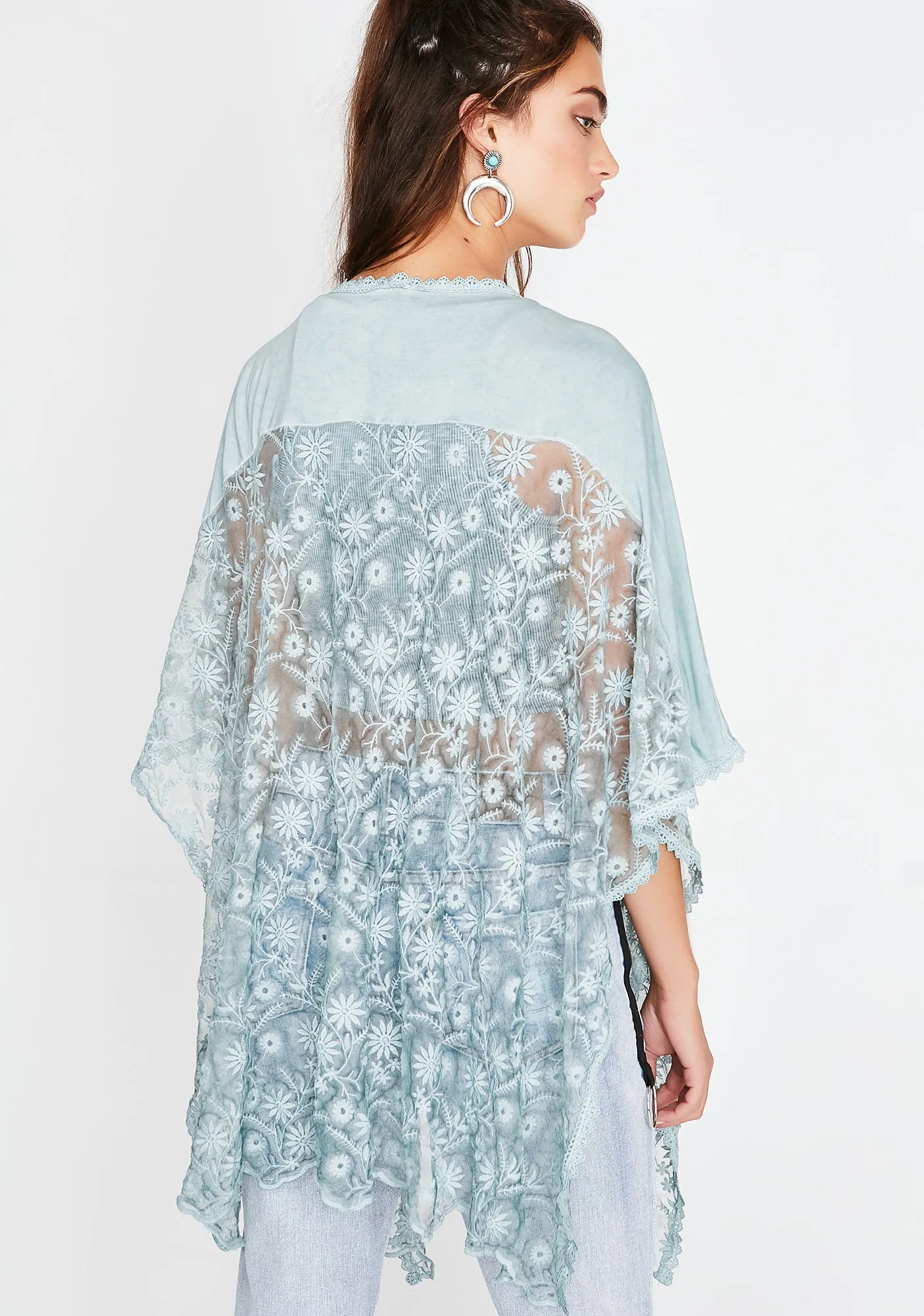 Kush Dandelion Dream Lace Poncho