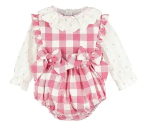 Prim & Pint Size Overall Ruffle