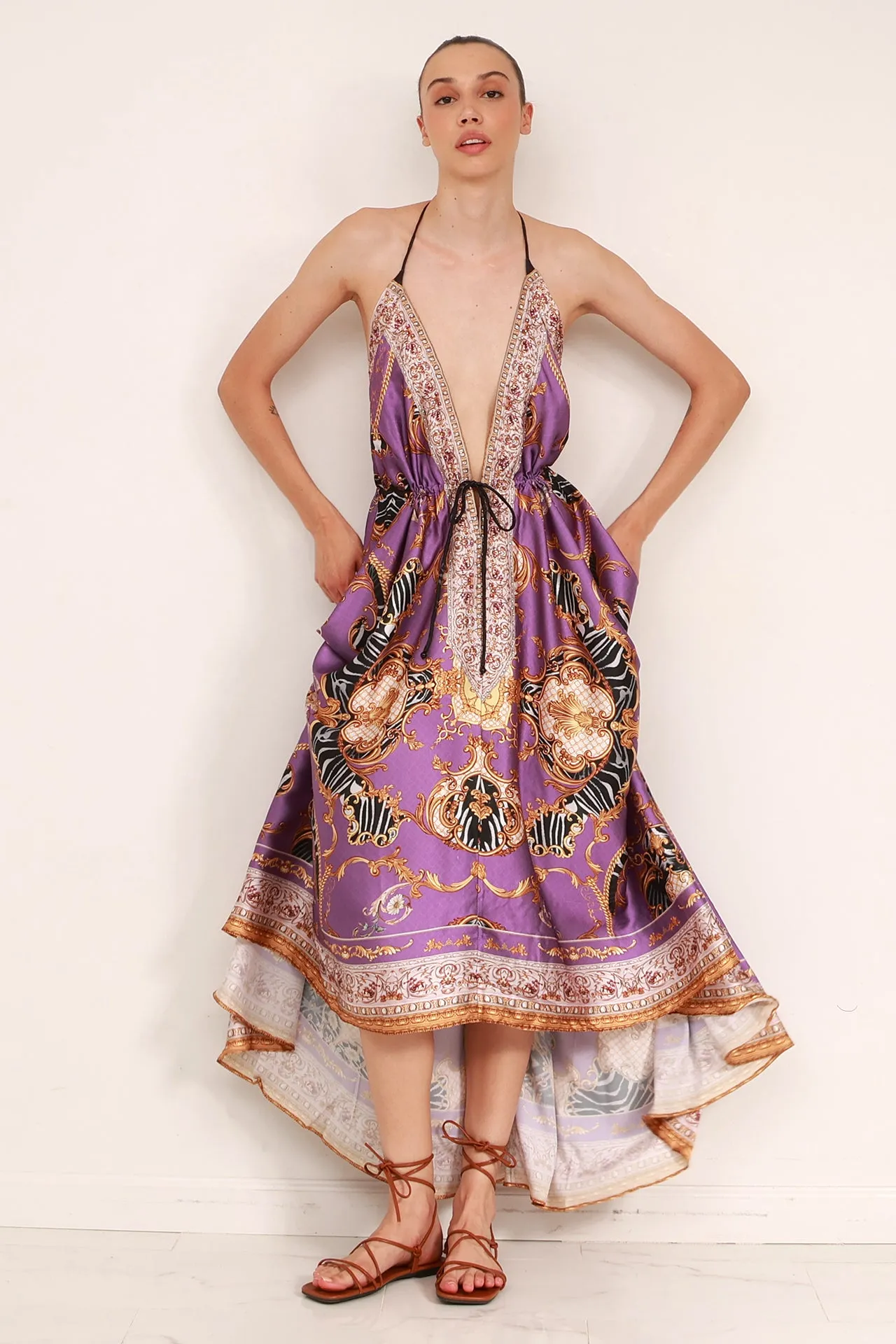 Purple Going out Dress