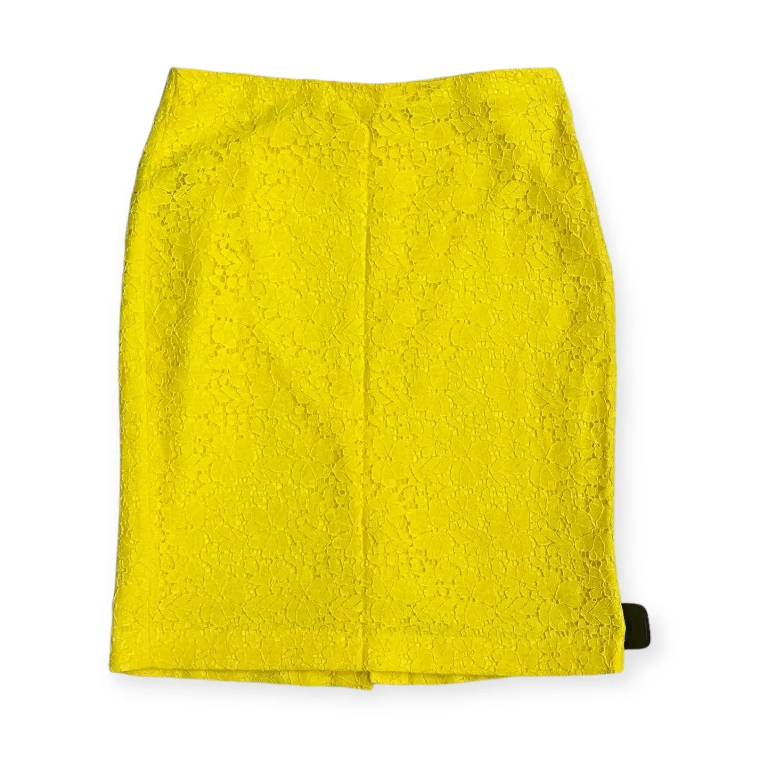 Yellow Skirt Midi Ann Taylor, Size 6
